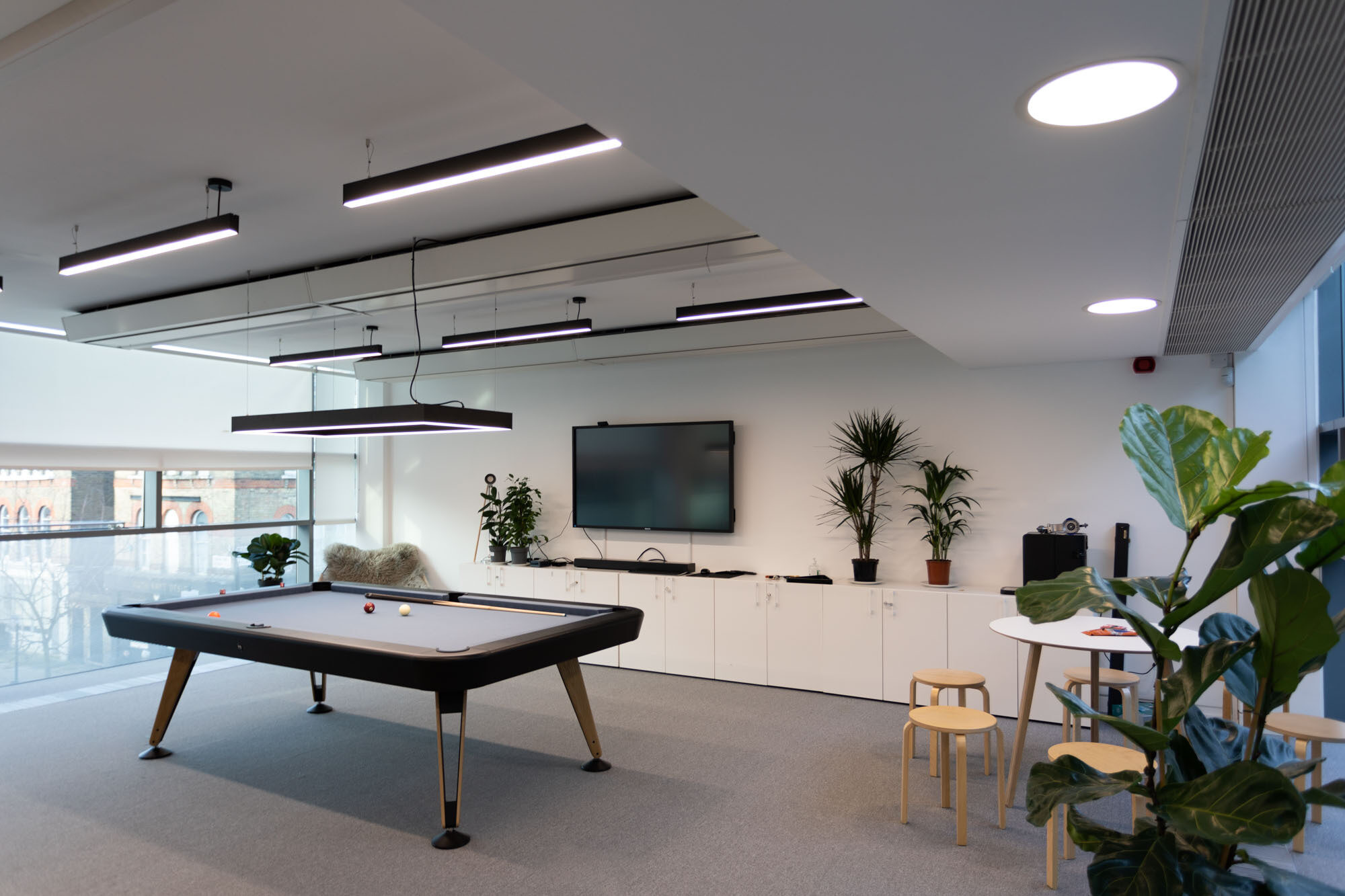Rest area for the office in Camden - office fit out london